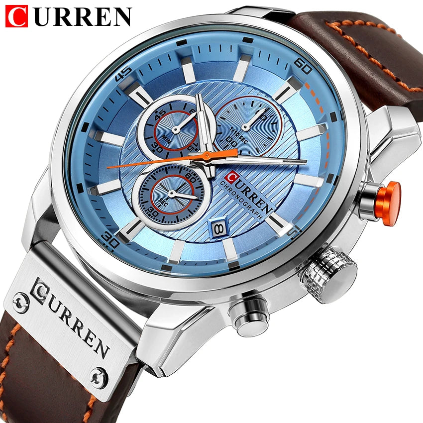 CURREN - Fashion Date Quartz - Men Watches - Hodinky Relogio Masculino - 2024