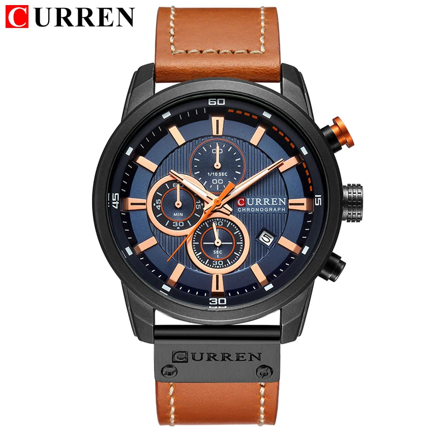 CURREN - Fashion Date Quartz - Men Watches - Hodinky Relogio Masculino - 2024