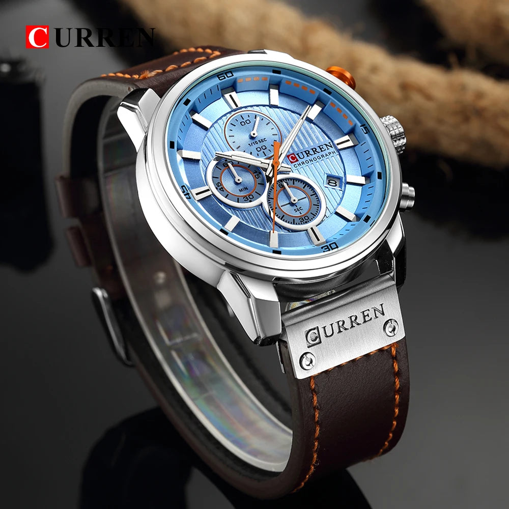 CURREN - Fashion Date Quartz - Men Watches - Hodinky Relogio Masculino - 2024