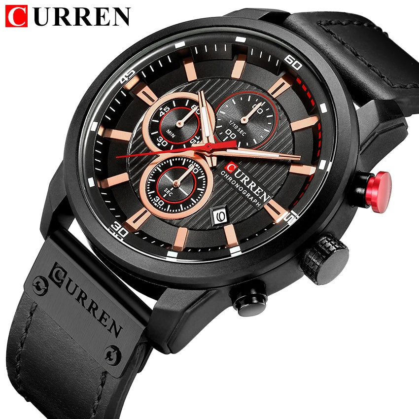 CURREN - Fashion Date Quartz - Men Watches - Hodinky Relogio Masculino - 2024