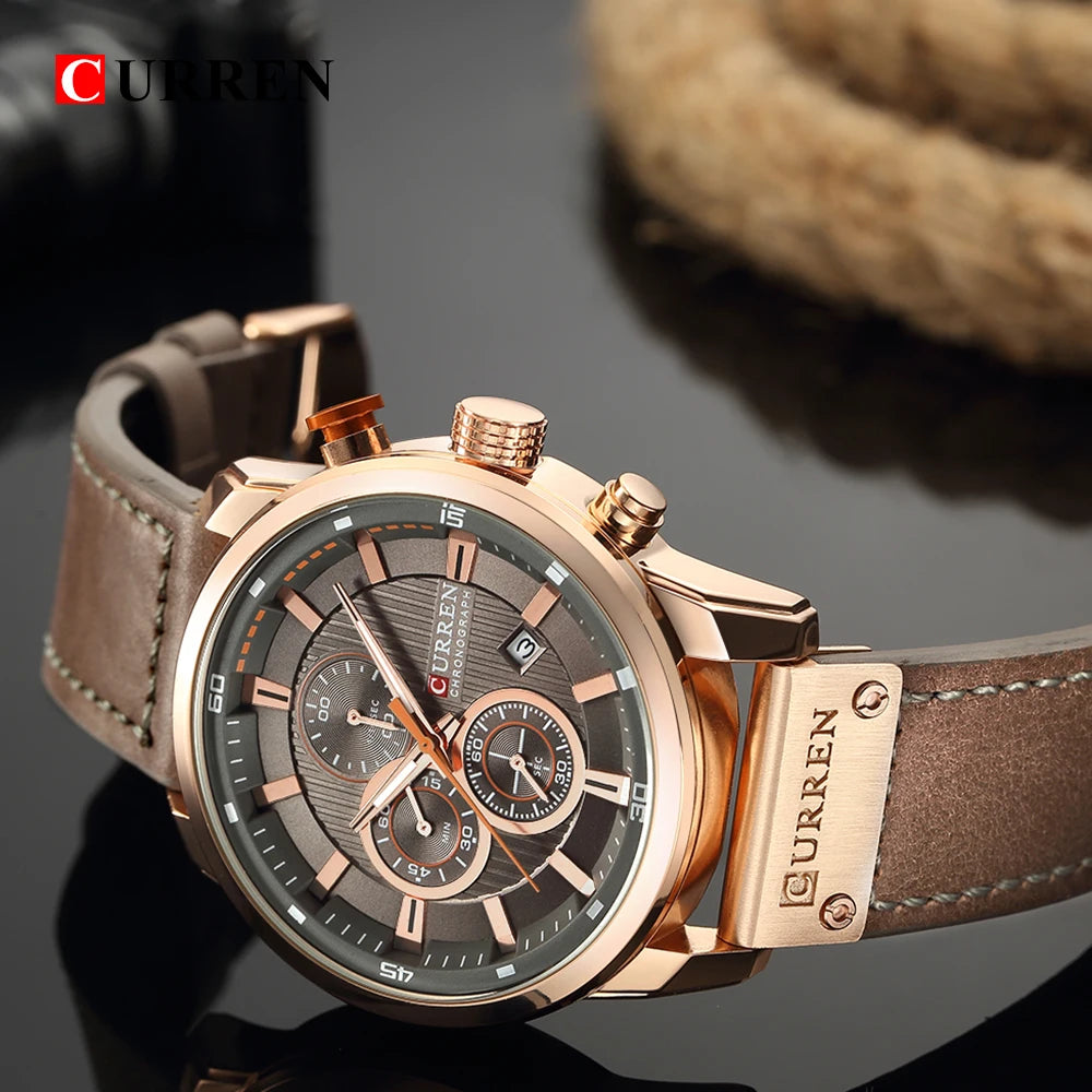 CURREN - Fashion Date Quartz - Men Watches - Hodinky Relogio Masculino - 2024