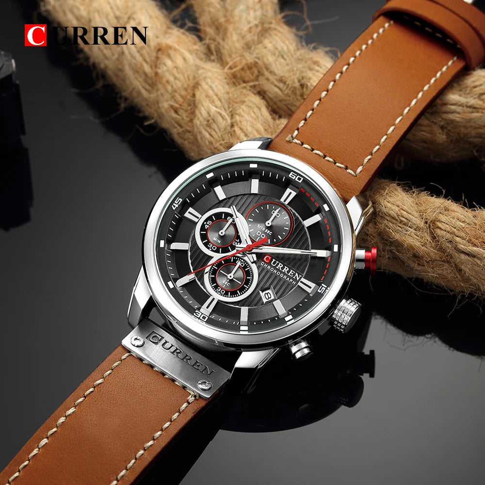 CURREN - Fashion Date Quartz - Men Watches - Hodinky Relogio Masculino - 2024