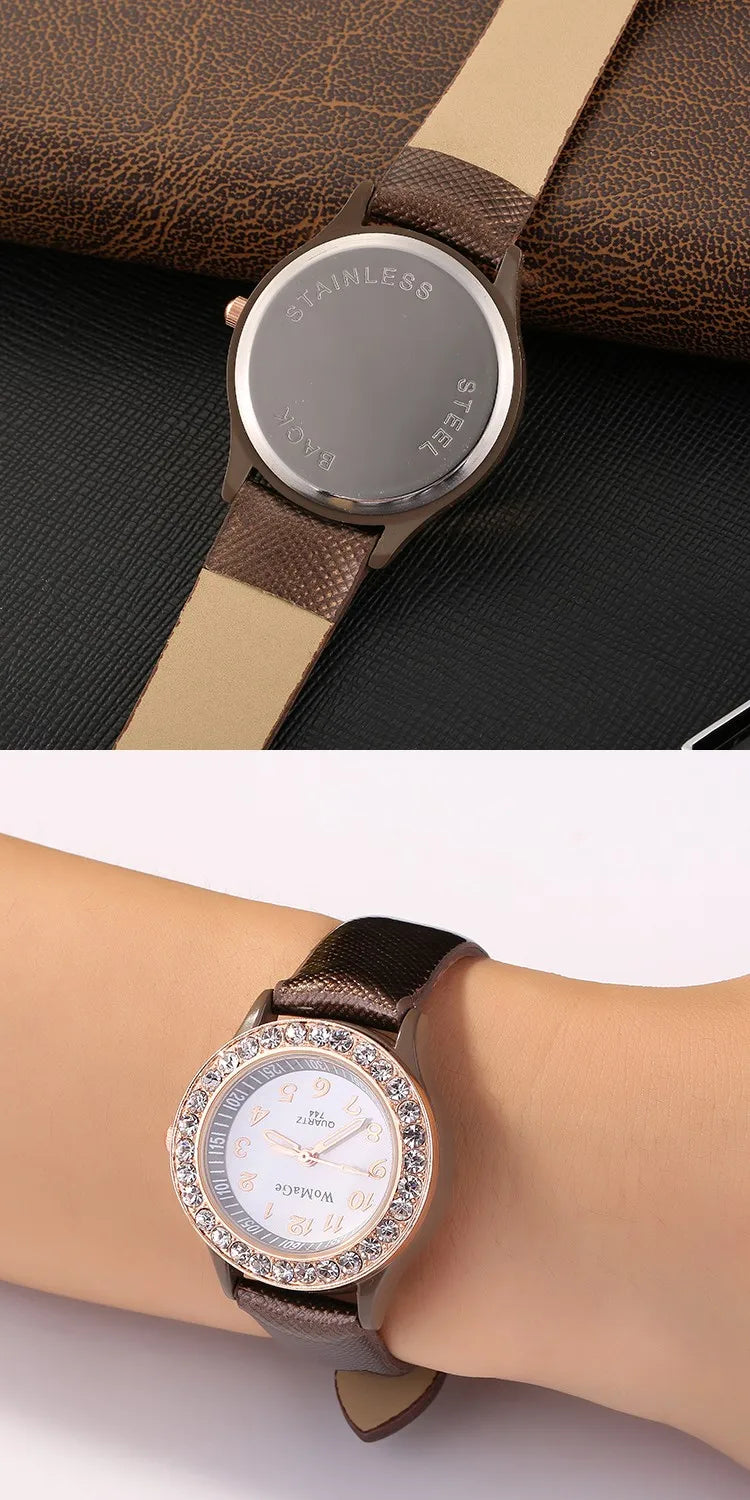 WOONUN - New Woman Watches - Fashion - Casual - 2024