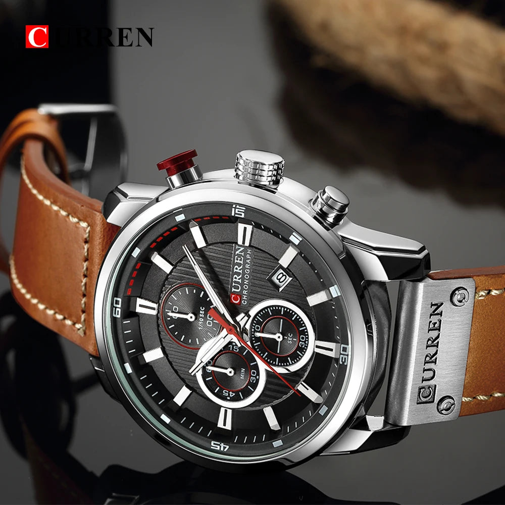 CURREN - Fashion Date Quartz - Men Watches - Hodinky Relogio Masculino - 2024