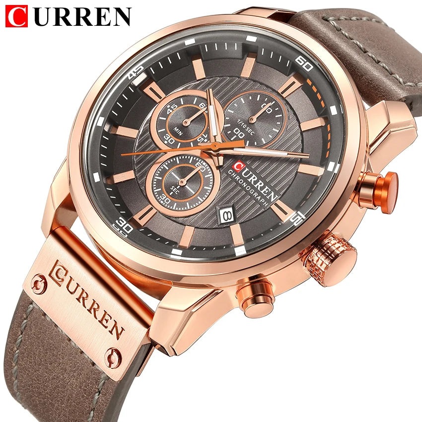 CURREN - Fashion Date Quartz - Men Watches - Hodinky Relogio Masculino - 2024