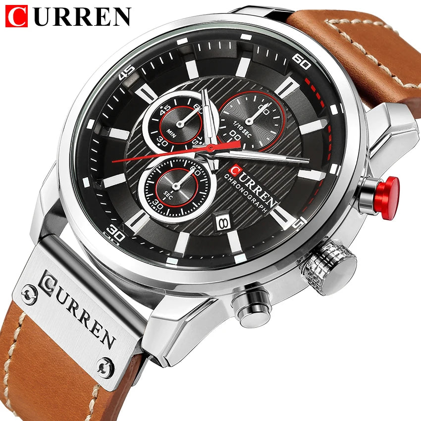 CURREN - Fashion Date Quartz - Men Watches - Hodinky Relogio Masculino - 2024