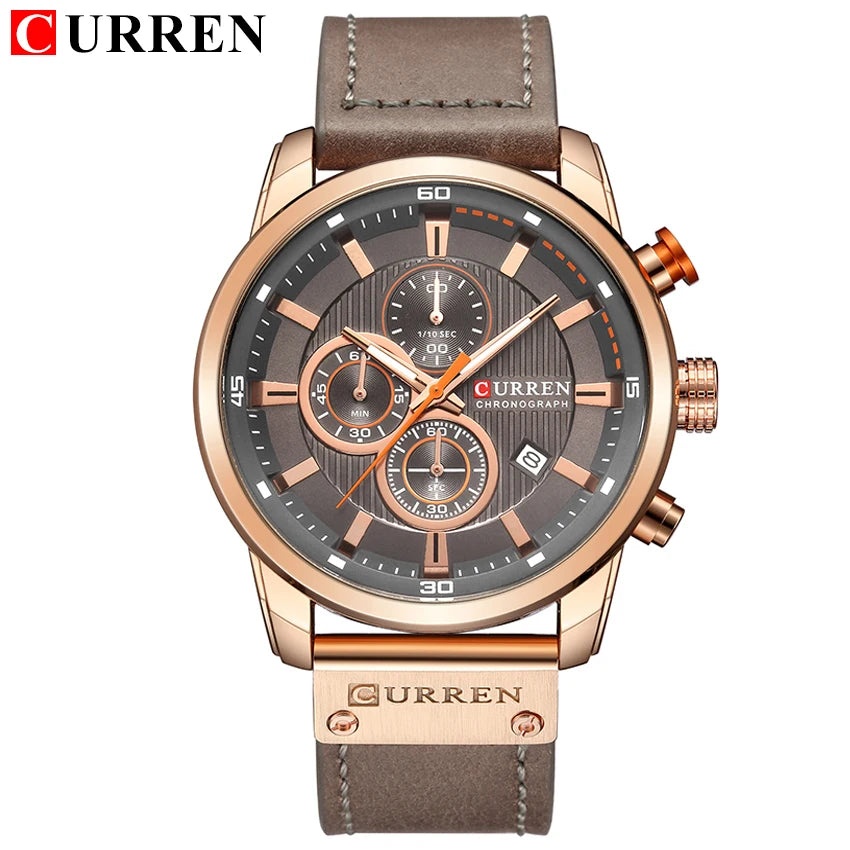 CURREN - Fashion Date Quartz - Men Watches - Hodinky Relogio Masculino - 2024