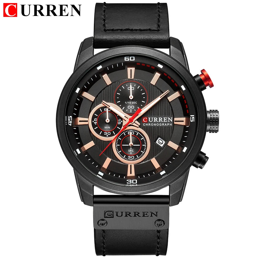 CURREN - Fashion Date Quartz - Men Watches - Hodinky Relogio Masculino - 2024