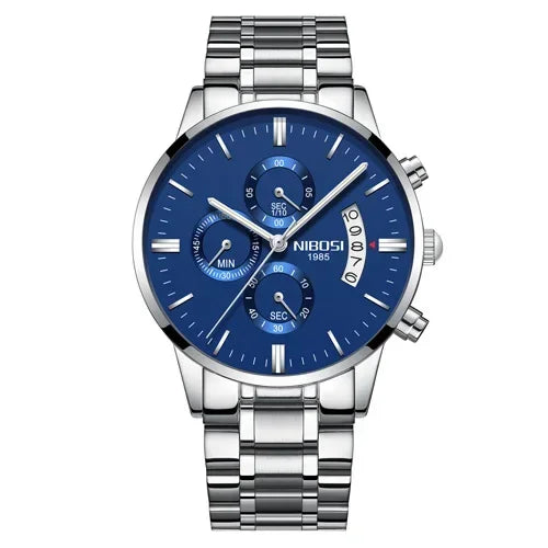 NIBOSI - Mens Watches - Luxury - Fashion Casual Dress - 2024