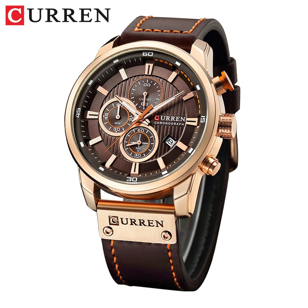 CURREN - Fashion Date Quartz - Men Watches - Hodinky Relogio Masculino - 2024