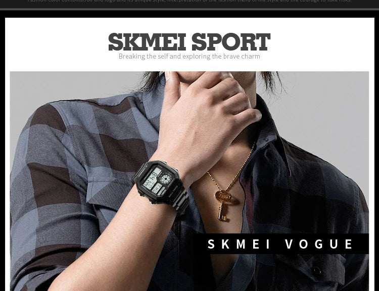 SKMEI - Digital Watch - Waterproof - multi-functional - 2024