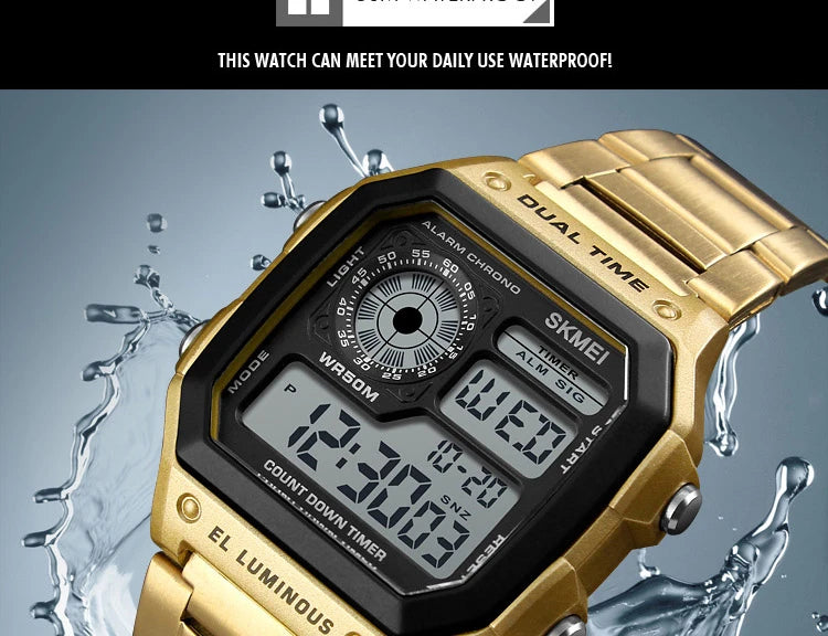 SKMEI - Digital Watch - Waterproof - multi-functional - 2024