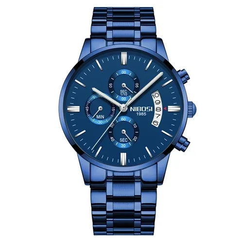 NIBOSI - Mens Watches - Luxury - Fashion Casual Dress - 2024