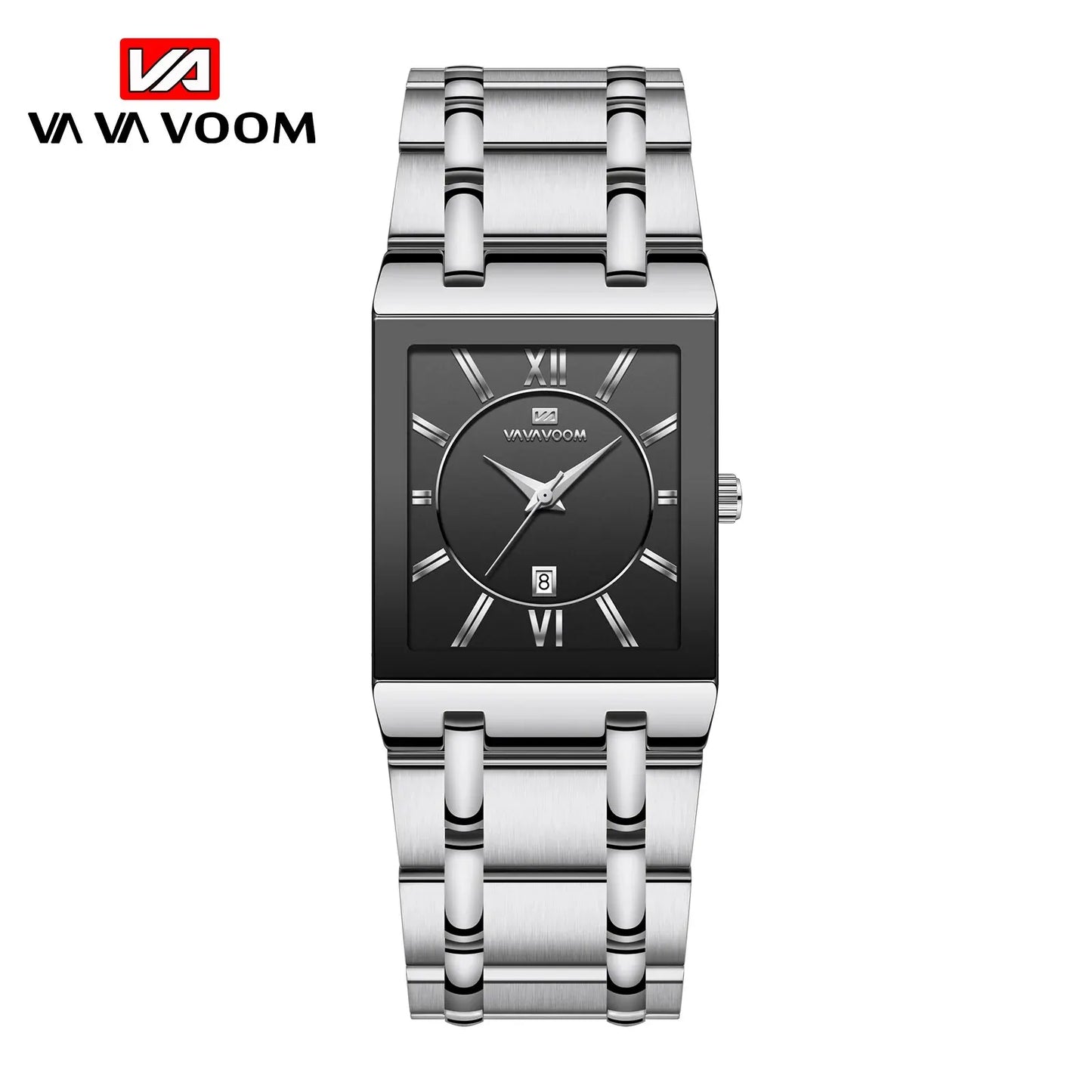 FINESSET - Business Watch - Fashion Rectangular - Waterproof - 2024