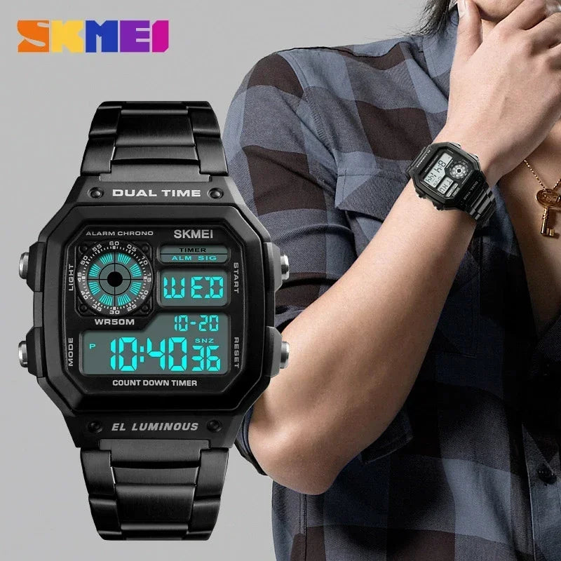 SKMEI - Digital Watch - Waterproof - multi-functional - 2024