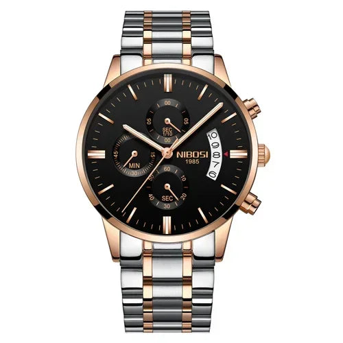 NIBOSI - Mens Watches - Luxury - Fashion Casual Dress - 2024