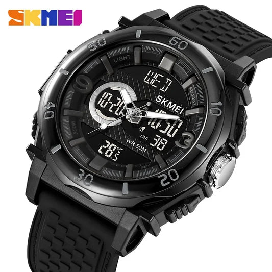 SKMEI - Digital Sport Watch for Men - Multifunctional -Waterproof - 2024