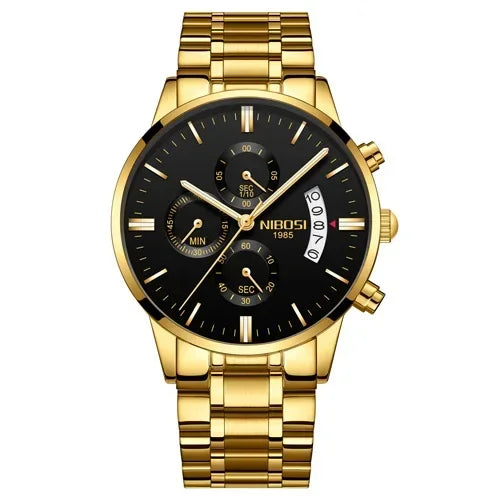 NIBOSI - Mens Watches - Luxury - Fashion Casual Dress - 2024