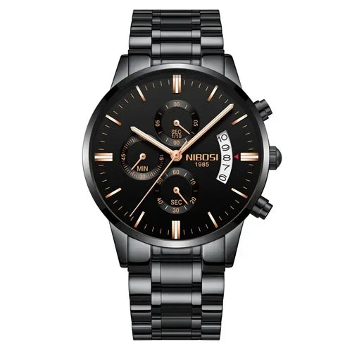 NIBOSI - Mens Watches - Luxury - Fashion Casual Dress - 2024